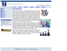 Tablet Screenshot of mantech.com.pk