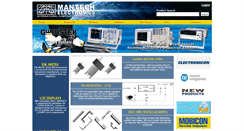 Desktop Screenshot of mantech.co.za